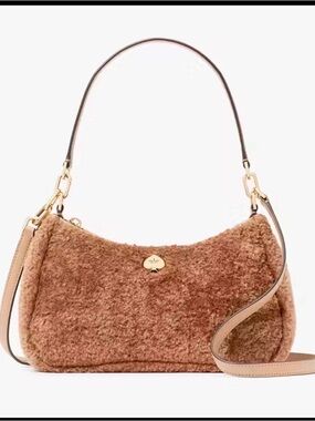 Kate spade Kayla Faux Fur Small Convertible Shoulder Bag